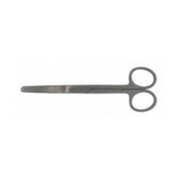 BR Surgical, LLC Scissors Operating 4-1/2" Blunt/Blunt Straight Stainless Steel Each - WG08-10211