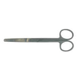 BR Surgical, LLC Scissors 7-1/4" Blunt/Blunt Straight Stainless Steel Each - WG08-10218