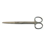 BR Surgical, LLC Scissors 4-1/8" Sharp/Blunt Straight Stainless Steel Each - WG08-11010