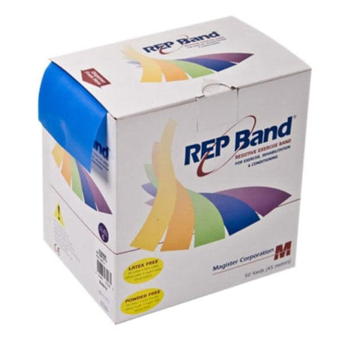 Magister Corp Band Exercise REP 50yd Blue Level 4 Not Made With Natural Rubber Latex Each - 10-1092