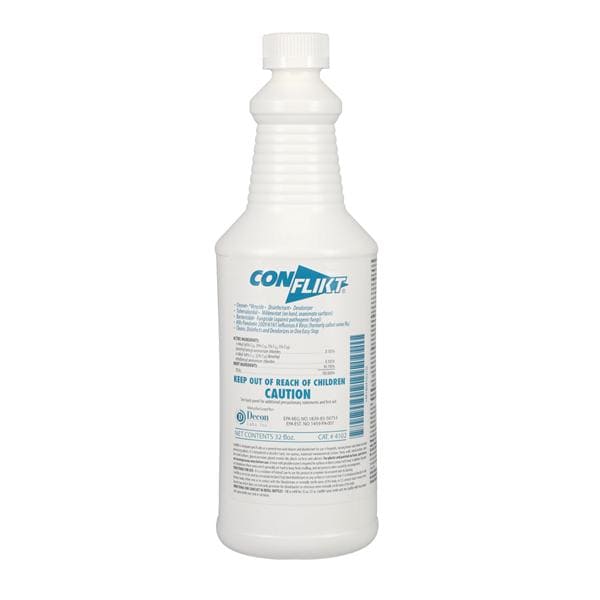 Decon Laboratories Disinfectant Solution Conflikt 32 oz Each - 435534