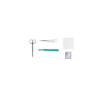 Medline Industries Inc Tray Debridement Minor With Iris Straight Scissors LF 50/Ca - DYND71200