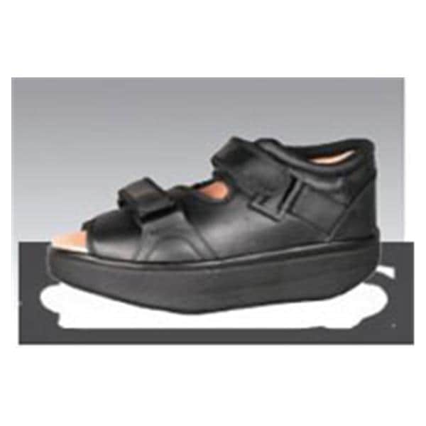 Darco International Inc Shoe Wound Care WCS Leather Blk 4Mlt Insl Women 4-4.5 Size X-Small 8Pr/Ca - WCS0B