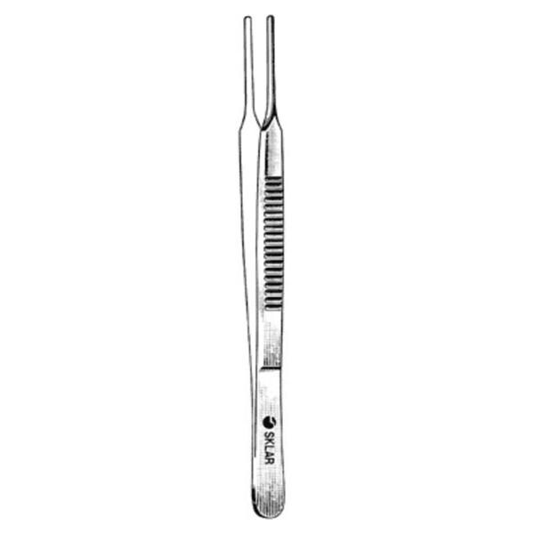 Sklar Instruments Forcep Utility McCollough 4" Smooth Straight Stainless Steel Each - 66-6112