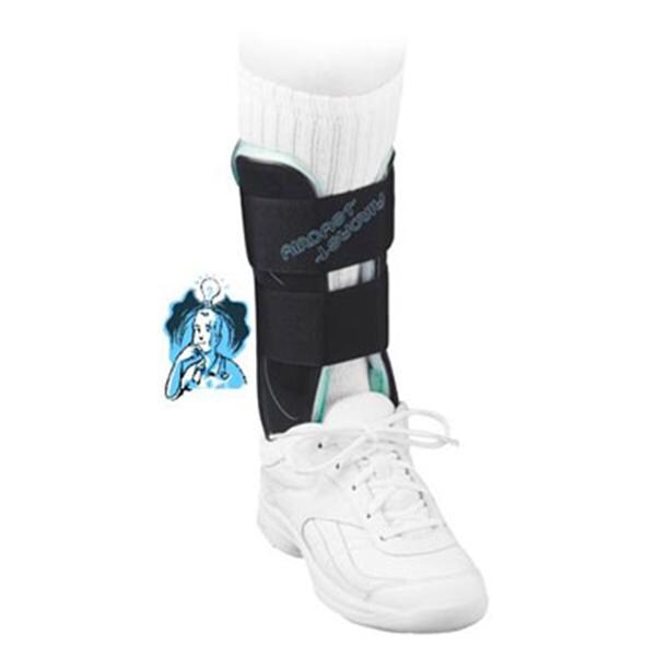 DJO, Inc Brace Support Aircast Air-Stirrup Ank Plastic White Sz OSFA 9" Universal Each - 02EV1372
