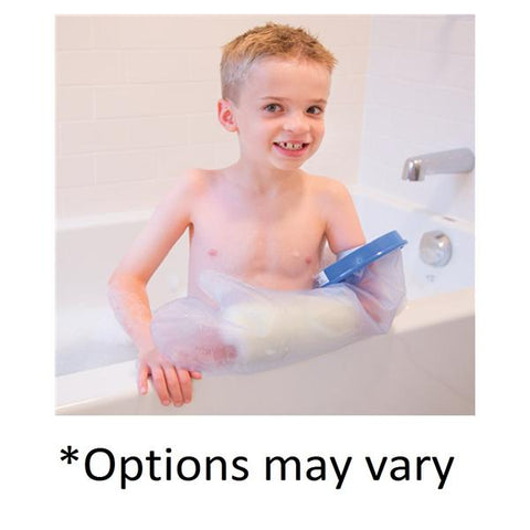 Brownmed Protector Cast/Bandage Seal-Tight Original Pvnl 31 Chld Ft/Ank LF Opq Sz Lg Each - 20205