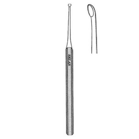 Sklar Instruments Curette Podiatry Excavator 5" #57-3 2.5mm Cup Tip Stainless Steel Each - 97-0509