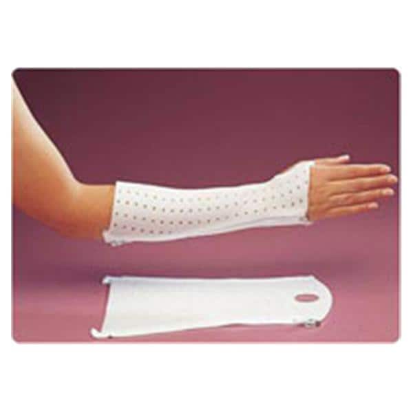 Patterson Med(Sammons Preston) Splint Aquaform Long Wrist Aquaplast White Size Medium Each - A175002
