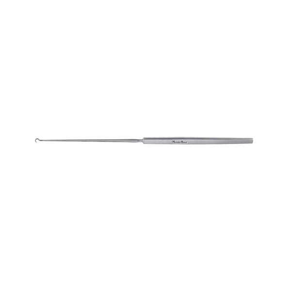 Miltex Hook Skin Gillies Meister-Hand 7" Large Round Full Fluted 1Prng SS Each - Integra Miltex - MH21-88
