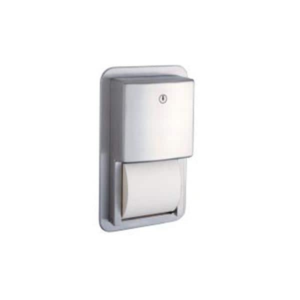 Bobrick Dispenser Toilet Tissue Contura Series Satin Finish Each - 4388