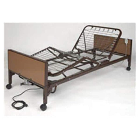 Medline Industries Inc Bed Hospital MedLite 80x36x22-1/2" Steel Semi-Electric With 2 Lock Caster Eachch - MDR107002L