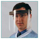 Sanax Protective Products Shield Safety Sanax Clear 100/Ca - 4000-S