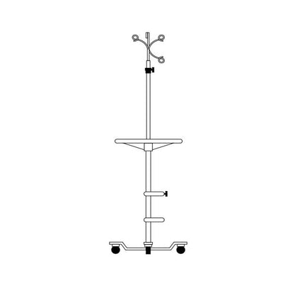 Pryor Products Pole IV Patient Pal Custom Piggyback Hook Each - N7515