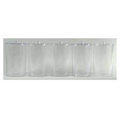 Unimed Jar Sundry Clear Acrylic 5/Bx - Midwest Inc - BUCP076JCU