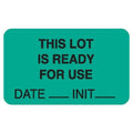 Marketlab Label Green 1-3/4x1" This Lot Ready For Use 1000/Rl - 8028