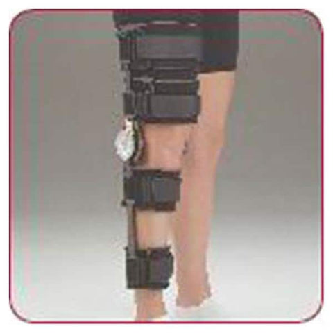 Deroyal Industries Inc Brace Transistion ROM Adult Knee Cool Foam Black Each - KB5000-01