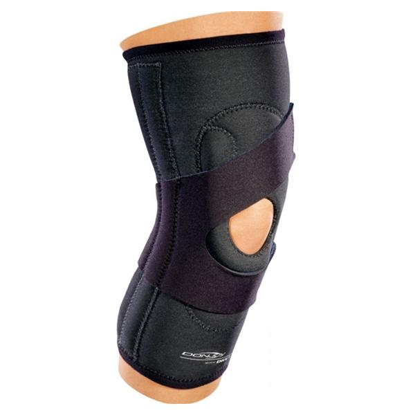 DJO, Inc Sleeve Support Lateral "J" Adult Knee Drytex Black Size Large Right Each - 111000000000