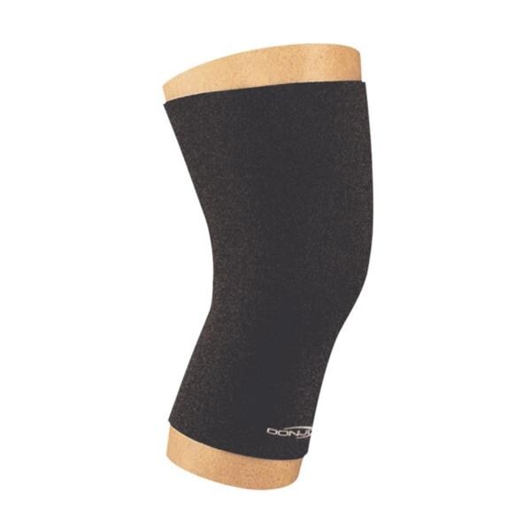 DJO, Inc Support Sleeve Basic Adult Knee 1/4" Drytex Black Size X-Large Universal Each - 111000000000