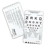 Good Card Near Vision/Illiterate Vision Testing 16" Testing Distance 3.25x6.25 Eachch - Lite Co - 744000