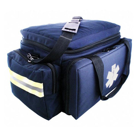 Medsource International Bag Trauma 20x12x10.5" Navy Zipper Closure 2 Handles/Shoulder Strap Each, 4 Each/CA - MS-B3321