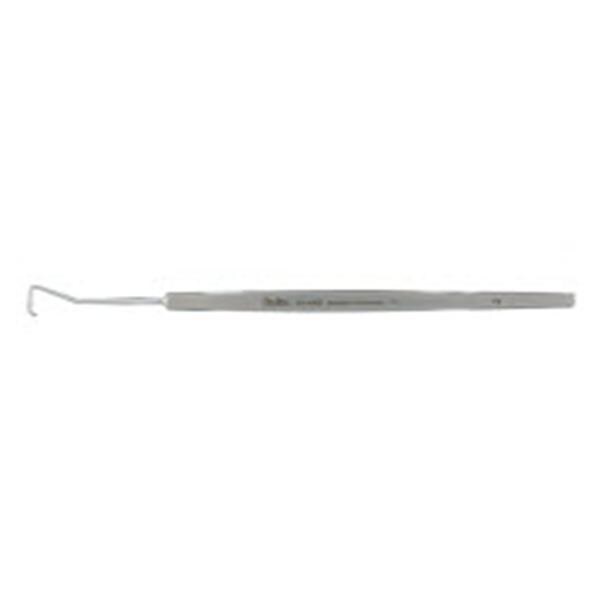 Miltex Hook Strabismus Green 5" 9mm Deep Stainless Steel Each - Integra Miltex - 18-442