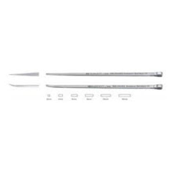 Miltex Osteotome Bone Mini Padgett 5" Mini 12mm Tip Straight Stainless Steel Each - Integra Miltex - PM-044412