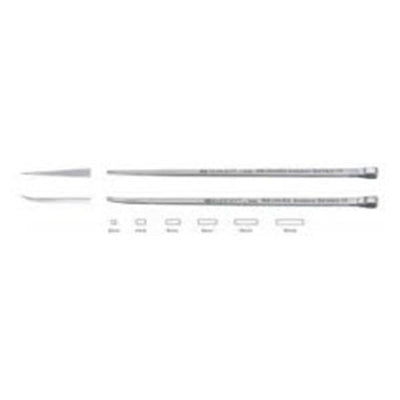 Miltex Osteotome Bone Mini Padgett 5" Mini 12mm Tip Straight Stainless Steel Each - Integra Miltex - PM-044412