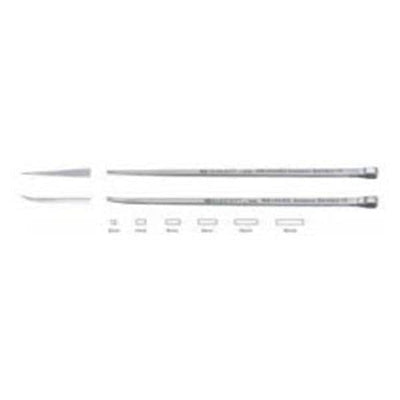 Miltex Osteotome Bone Mini Padgett 5" Mini 8mm Tip Curved Stainless Steel Each - Integra Miltex - PM-044428