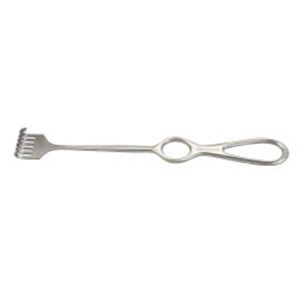 Miltex Retractor Volkman 8" Blunt 6 Prong Stainless Steel Each - Integra Miltex - 11-544