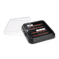 Marketlab Staining Tray Mini 10 Place Clear/Black Each - 2522-CL