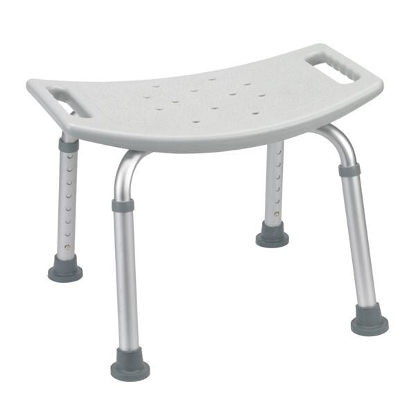 Drive Medical Designs Bench Shower 400lb Capacity 19.5x19.5x15.5-19.5" Aluminum/Plastic Each - RTL12203KDR