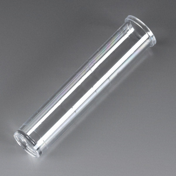 Globe Scientific Tube, 12 x 57mm (3mL), PS, Flat Bottom, Graduated, with Rim - GS-114010
