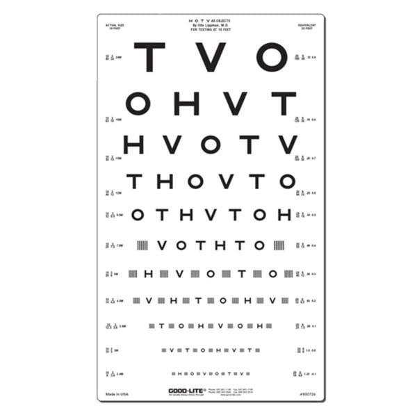 Good Chart Distance HOTV Crowded Eachch - Lite Co - 800726