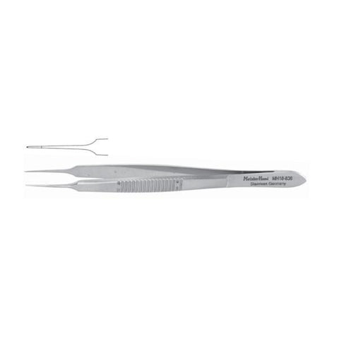 Miltex Forcep Suture Bonn Meister-Hand 3.75 .12mm Tp/Ty Pltfrm Strt 1x2Tth Micro SS Each - Integra Miltex - MH18-836