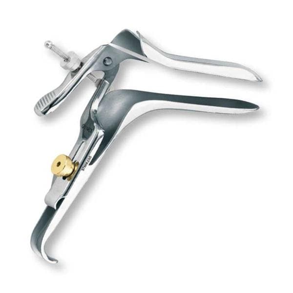 Gynex Corporation Speculum Vaginal Graves 4-3/8" Medium Right Side Open Stainless Steel Each - 2810