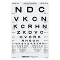 Good Chart Vision Testing 10' Testing Distance 14x9" Eachch - Lite Co - 600705