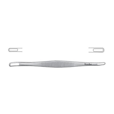 Miltex Extractor Comedone Schamberg Meister-Hand 3-3/4" Square Loop Ends SS Each - Integra Miltex - MH33-200