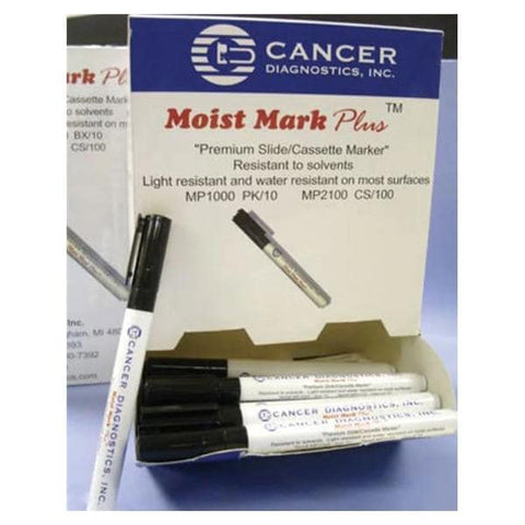 Cancer Diagnostics Pen Marking Moist Mark Plus Regular Tip _ 10/Pk - 22500210