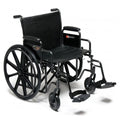 Graham Wheelchair Transport Traveler HD 500lb Capacity Hammertone Swngwy Ftrst Each - Field/Everest &Jennings - 3G010520