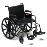 Graham Wheelchair Transport Traveler HD 500lb Capacity Hammertone Swngwy Ftrst Each - Field/Everest &Jennings - 3G010520