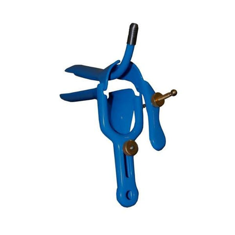 Medgyn Products Inc Speculum Vaginal Graves Lletz 1-3/8x4" Medium 35x102mm Blue SS/Ct Each - 38031