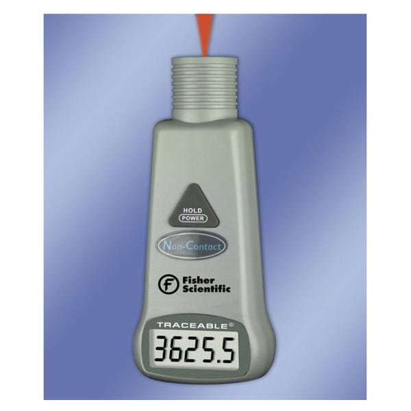 Fisher Scientific Co. Traceable Laser Tachometer 4-3/4x1-3/4x1-1/4" ABS Plastic W/ Red LED Pointer Each - 24013