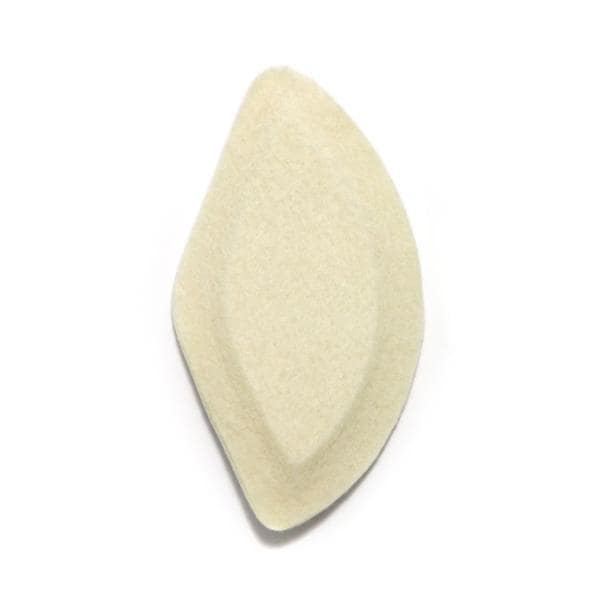 Econoline Products, Inc Pad Orthopedic Arch Skived Felt 3.75x2-3/8" 1/4" Thick White Size Medium 100/Pk - 1007846