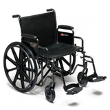 Graham Wheelchair Transport Traveler HD 500lb Capacity Hammertone Swngwy Ftrst Each - Field/Everest &Jennings - 3G010320