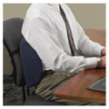 Patterson Med(Sammons Preston) Cushion Backrest Relax-A-Bac Sitback Lumbar Black Cotton/Polyester Cover Each - 567305