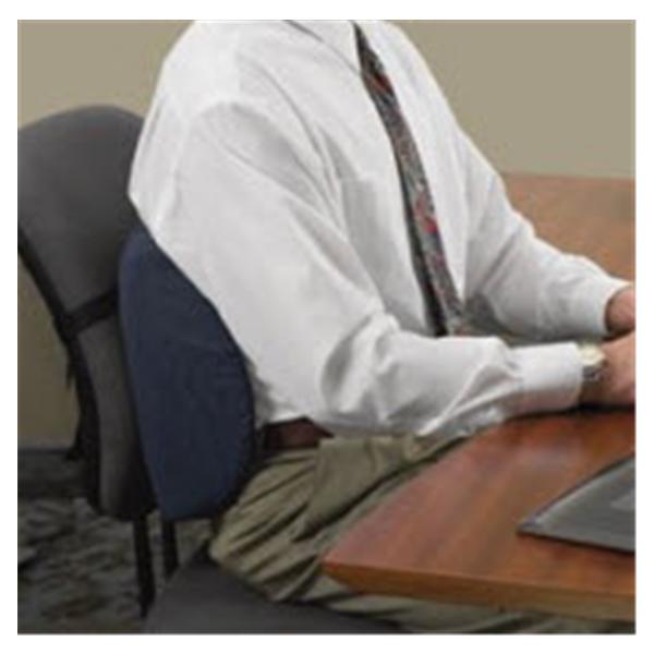 Patterson Med(Sammons Preston) Cushion Backrest Relax-A-Bac Sitback Lumbar Black Cotton/Polyester Cover Each - 567305