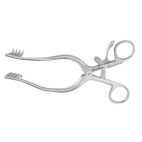 Miltex Retractor Adson Meister-Hand 7-1/2" 3/4x3/4" Straight Arm 4x4 Teeth SS Each - Integra Miltex - MH11-700