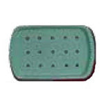 Pro Tray Instrument Instru-Tray Plastic 9x6 Empty Each - Tech - 4116 BL