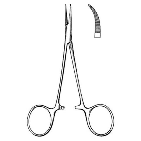 Sklar Instruments Forcep Jacobs Mosquito 5" Curved Each - 98-2051