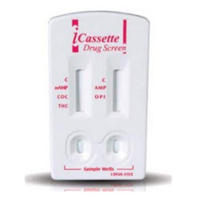 Alere Toxicology iCassette Drug Screen Test Kit CLIA Waived 5 Panel 25/Bx - Products - I-DOA-1155